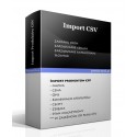 Import products CSV