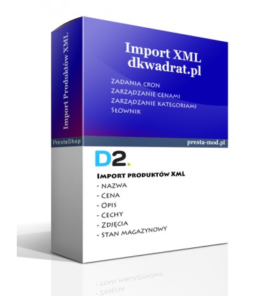 Import produktów www.dkwadrat.pl