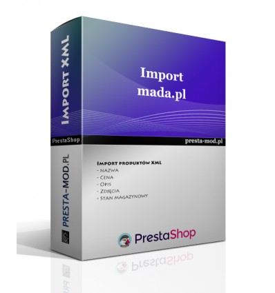 Import produktów - mada.pl - PrestaShop
